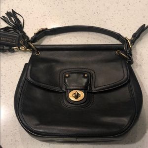 Coach over the shoulder/cross body bag